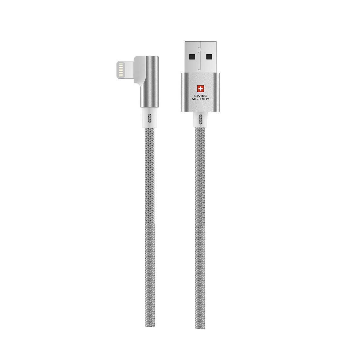 SWISS MILITARY USB-A TO LIGHTNING 20W CABLE 2M CB-AL20W