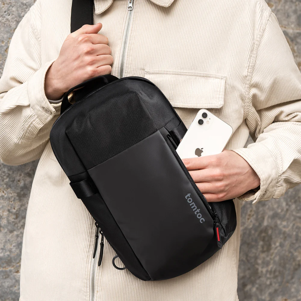 Tomtoc Navigator T24 Sling Bag | Sleek and Functional Everyday Carry thumbnail 5