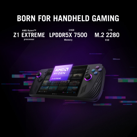ASUS ROG Ally X Console (RC72LA) - 7-Inch Display, Ryzen Z1 Extreme, 24GB LPDDR5X RAM, 1TB M.2 SSD thumbnail 15