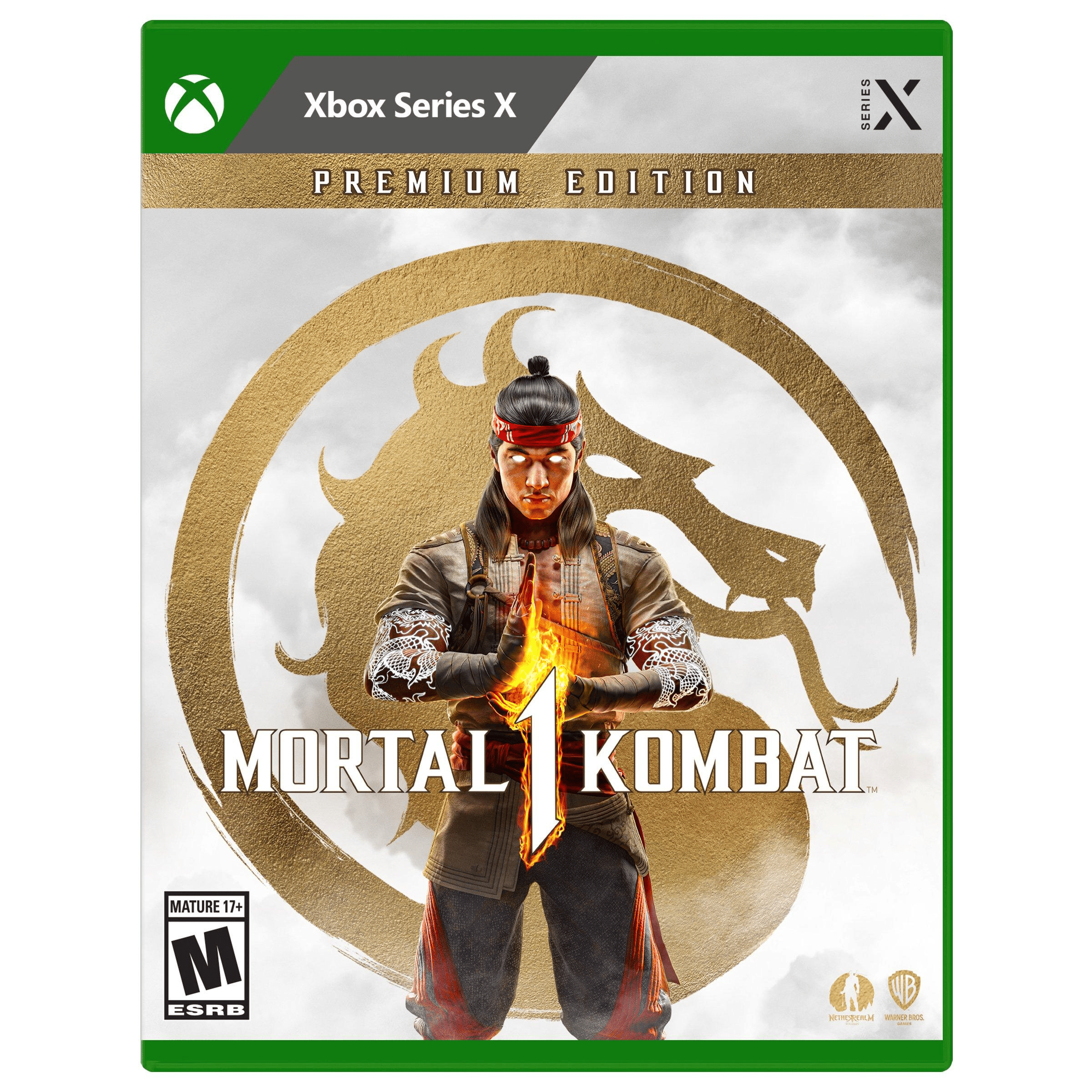MICROSOFT XBOX SERIES MORTAL KOMBAT 1 GAME CD