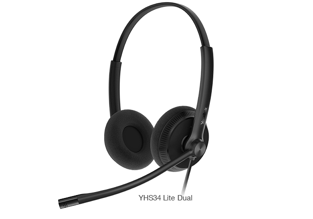 YEALINK MONO WIRE BAND MONO WIRED HEADSET YHS34 thumbnail 3