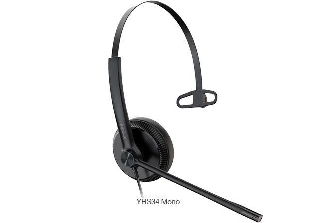 YEALINK MONO WIRE BAND MONO WIRED HEADSET YHS34 thumbnail 4