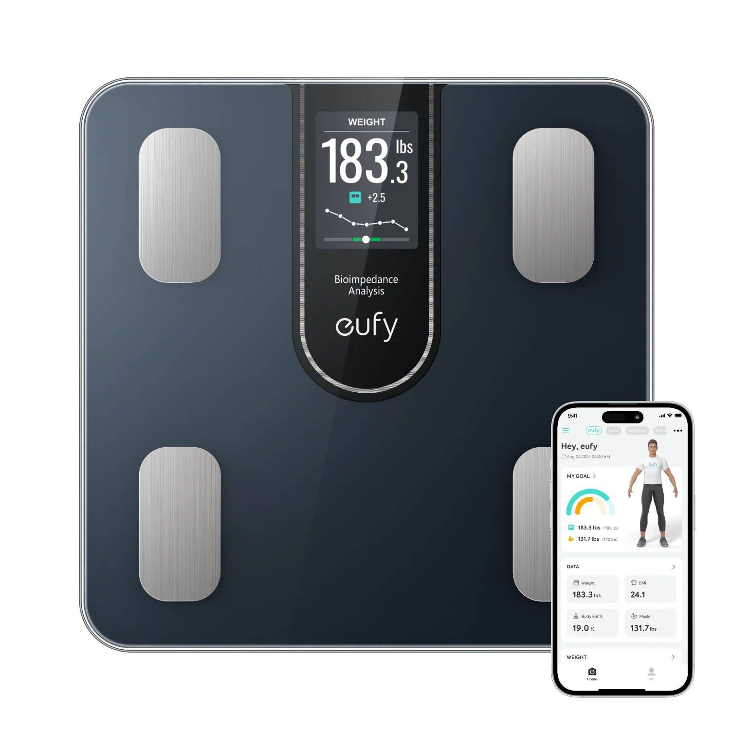 Eufy Smart Scale C20 Black T9130011
