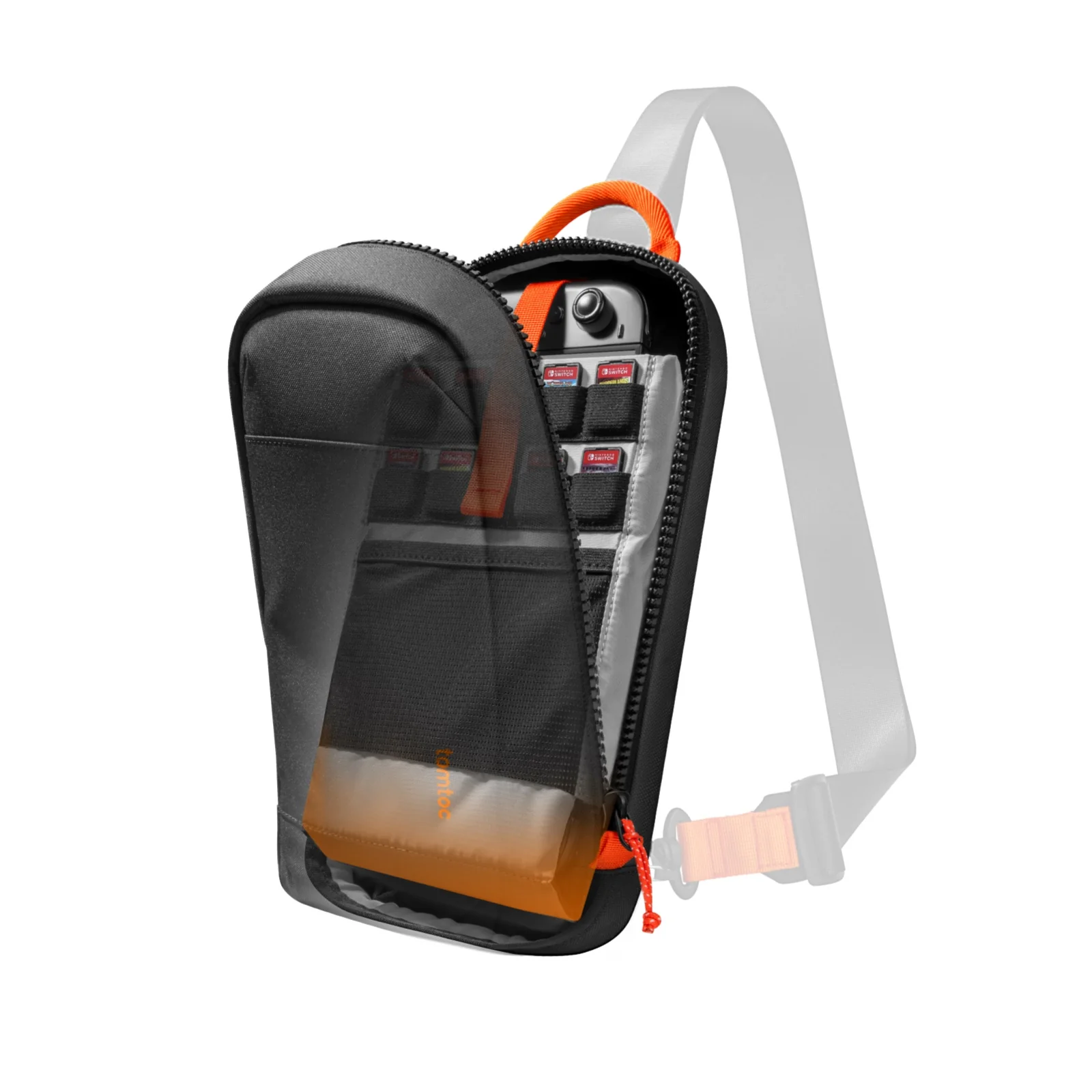 TOMTOC GAMEON G49 SWITCH 2 TRAVEL BAG BLACK G49S1D1 thumbnail 3