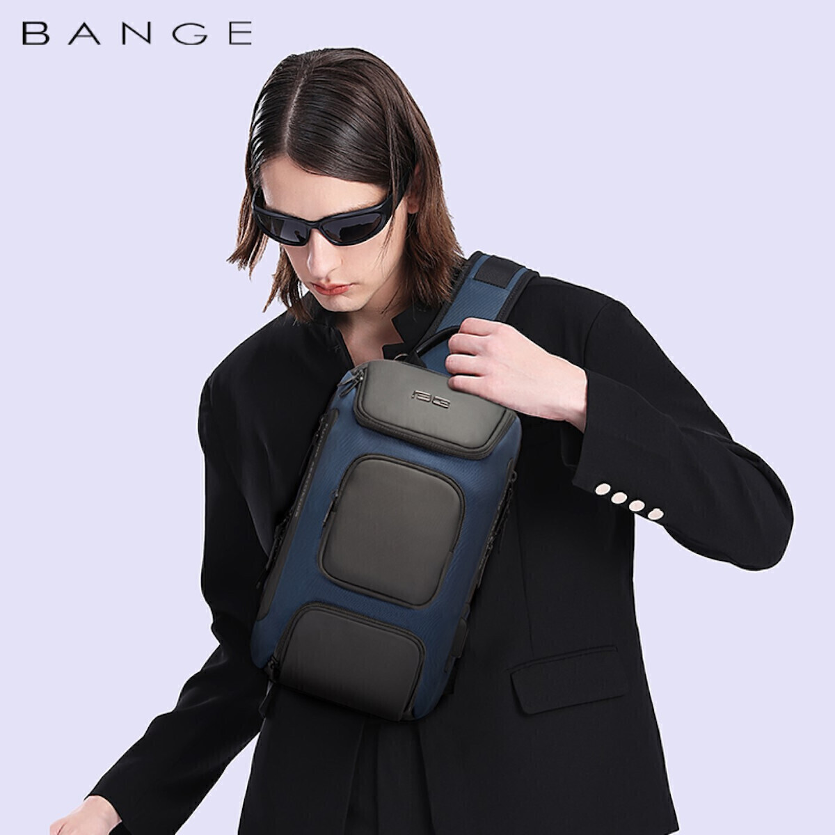 BANGE BACKPACK BLUE BG-7086 thumbnail 2