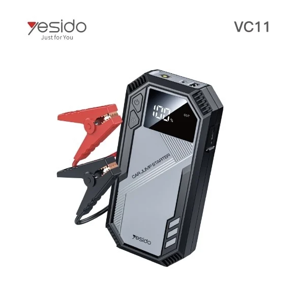 YESIDO CAR JUMP STARTER BLACK VC11