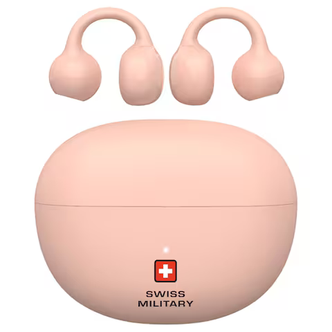 SWISS MILITARY DELTA 6 TRUE WIRELESS STEREO EARBUDS PINK SM-TWS-DELTA6-PNK