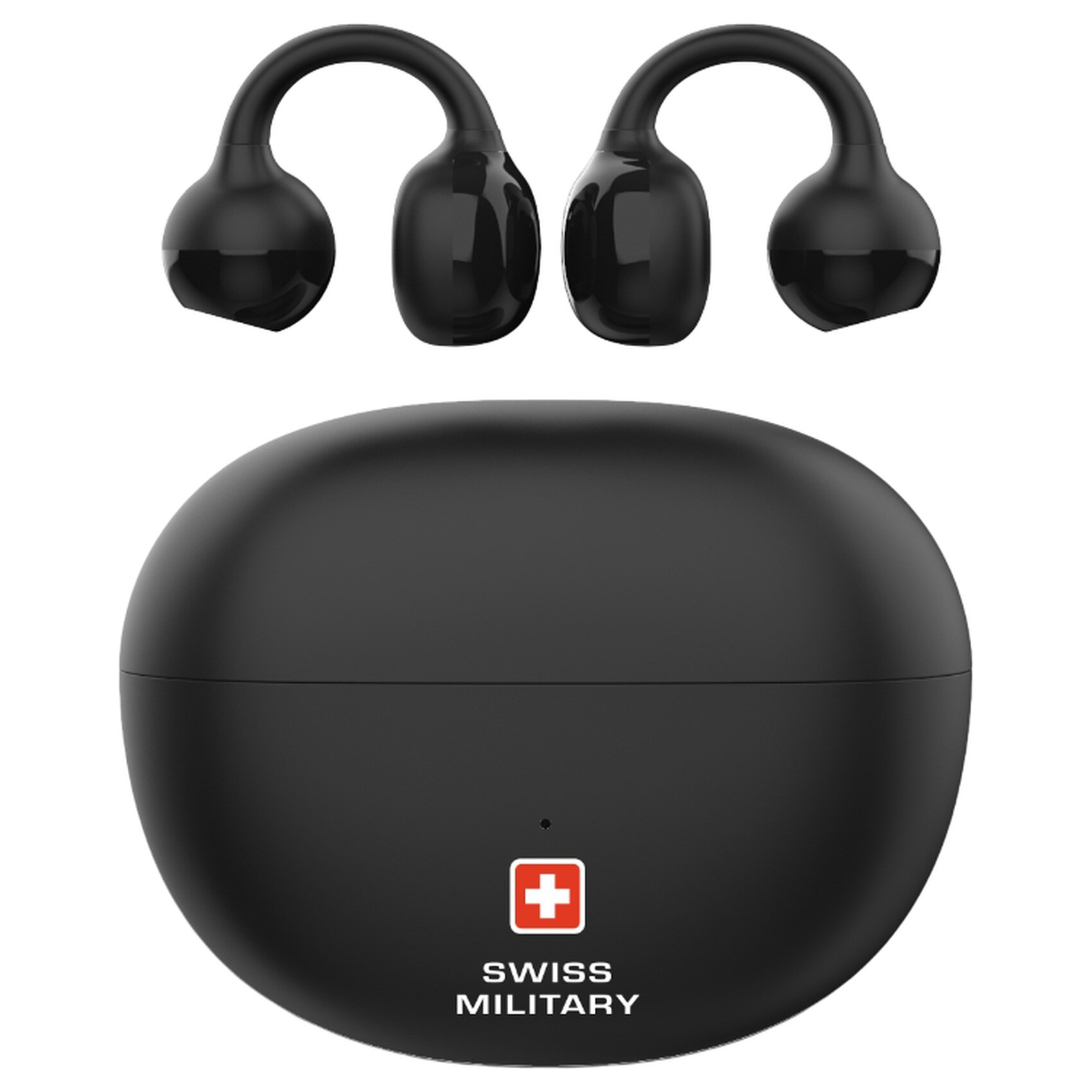 SWISS MILITARY DELTA 6 TRUE WIRELESS STEREO EARBUDS BLACK SM-TWS-DELTA6-BLK