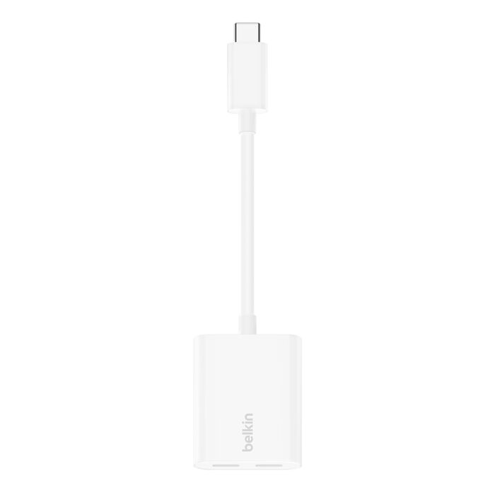 BELKIN TYPE C AUDIO + CHARGE  ROCKSTAR  ADAPTER 60W F7U081BTWH thumbnail 2