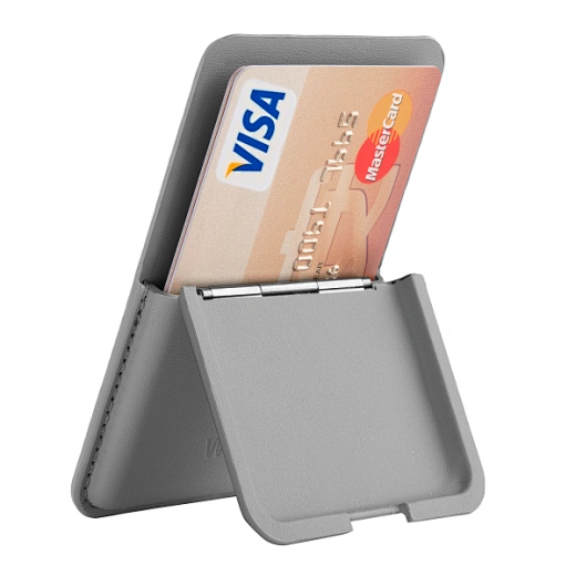 WIWU MAG WALLET WITH STAND GREY MW-001