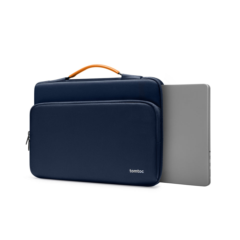 TOMTOC DEFENDER A14 13.5-14 INCH LAPTOP BRIEF CASE NAVY BLUE A14F2B2 thumbnail 3