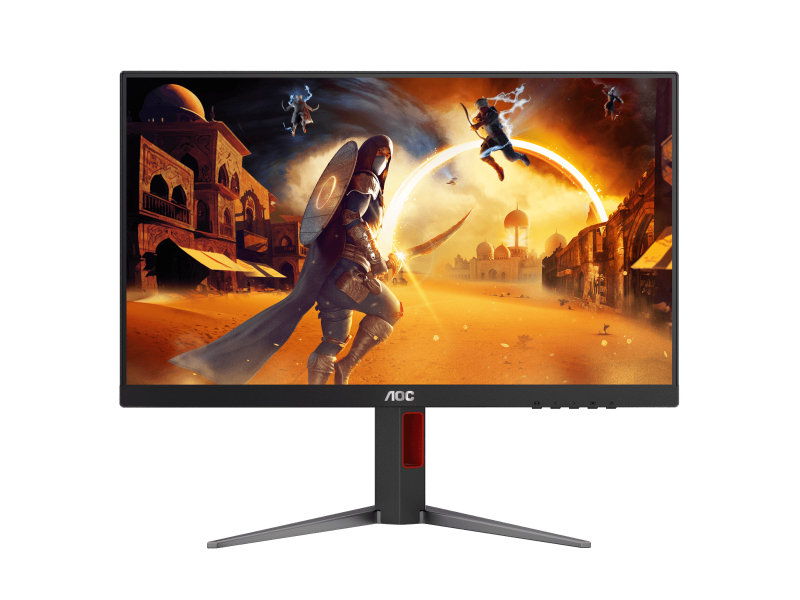 AOC Gaming Monitor 24-Inch FHD 180Hz 1ms HDR10 in Black - Model 24G4 thumbnail 2