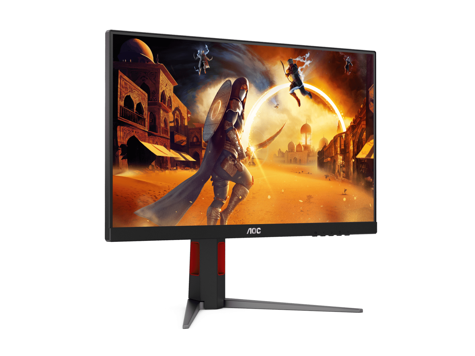 AOC Gaming Monitor 24-Inch FHD 180Hz 1ms HDR10 in Black - Model 24G4 thumbnail 17