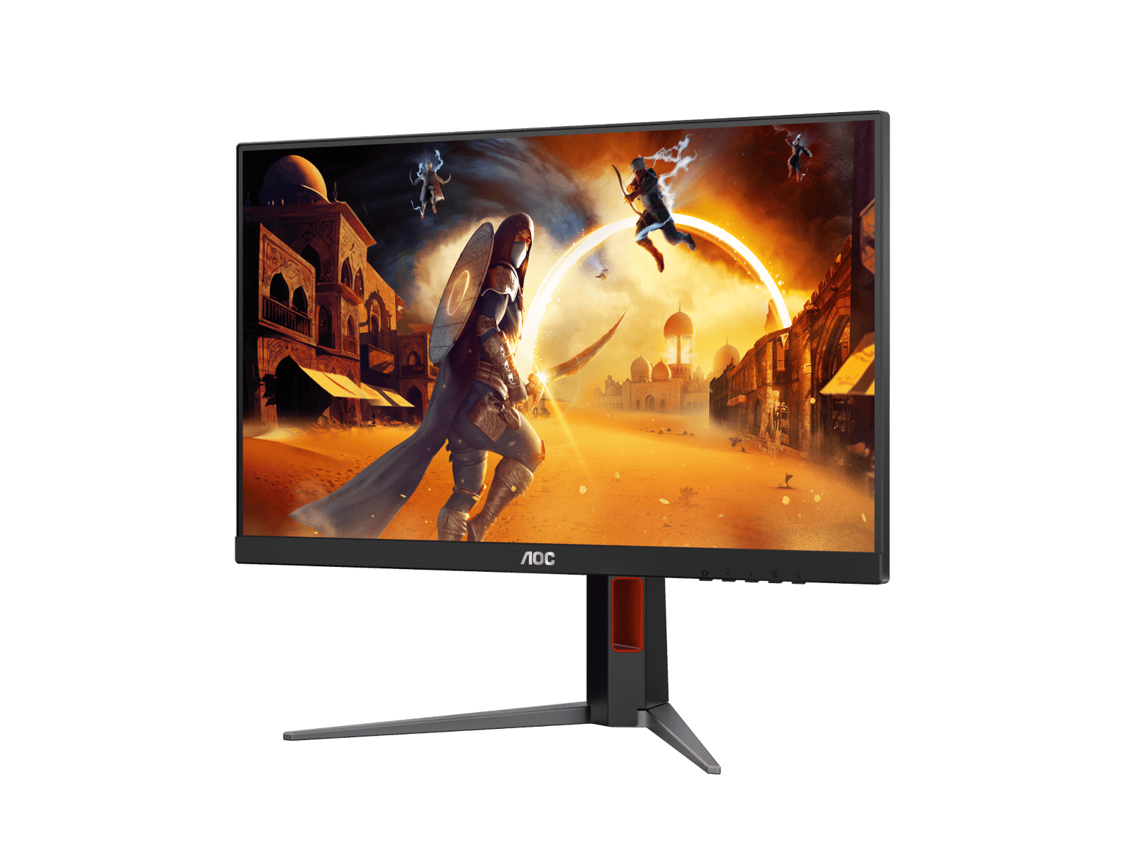 AOC Gaming Monitor 24-Inch FHD 180Hz 1ms HDR10 in Black - Model 24G4 thumbnail 14