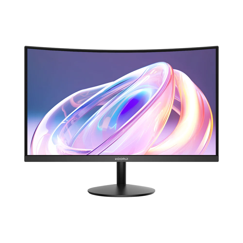 KOORUI 24-INCH FHD 1920X1080 75HZ CURVED GAMING MONITOR BLACK 24N5CA