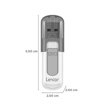 LEXAR JUMPDRIVE 128GB USB 3.0 SPEED UP TO 100 MB/S FLASH DRIVE V100 LJDV100-128GABGY thumbnail 3