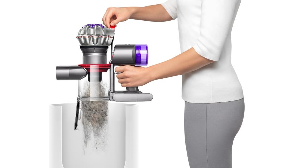 DYSON V8 ADVANCED CORDLESS VACCUM CLEANER SILVER NICKEL thumbnail 4