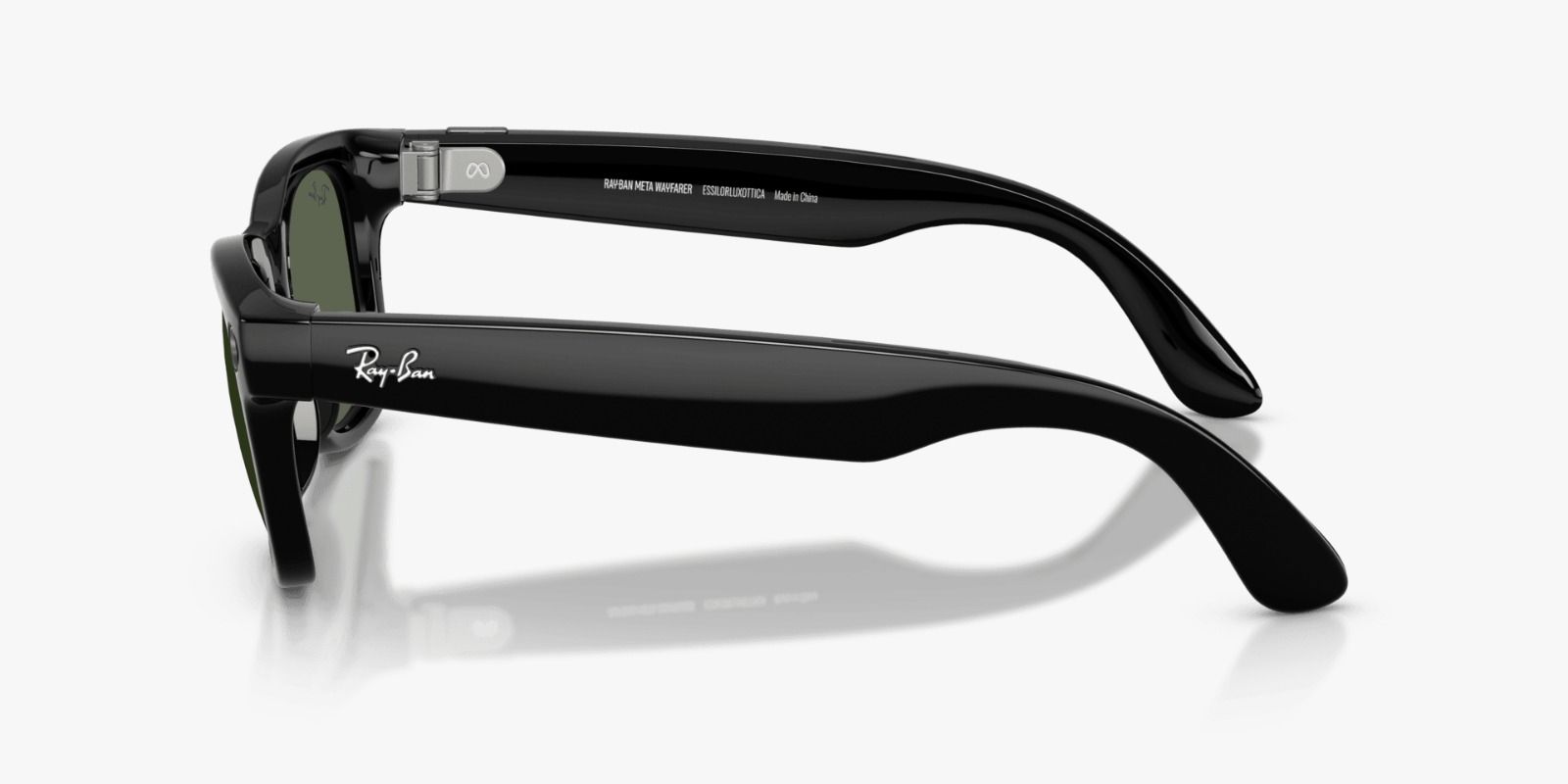 RAYBAN META WAYFARER (GEN 2 ) SUNGLASSES F SHINY BLACK L G15 GREEN S53 RW4012 thumbnail 5