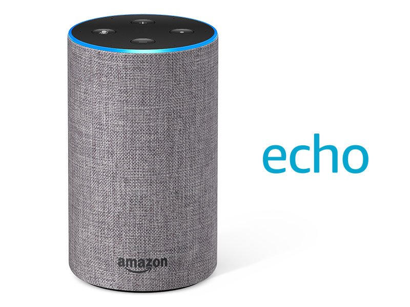 AMAZON ECHO 2ND GEN SPEAKER GRAY