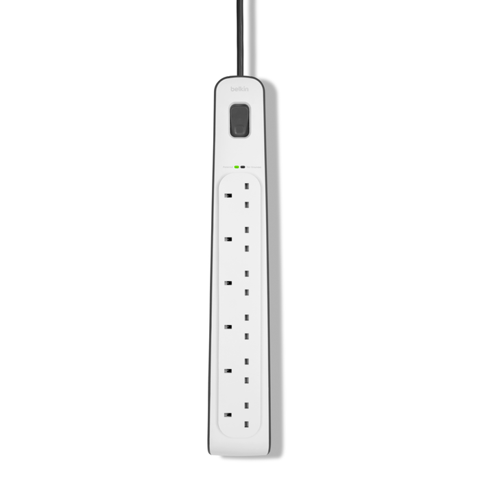 BELKIN SURGE PROTECTION 6 WAY 2M BSV603AF2M
