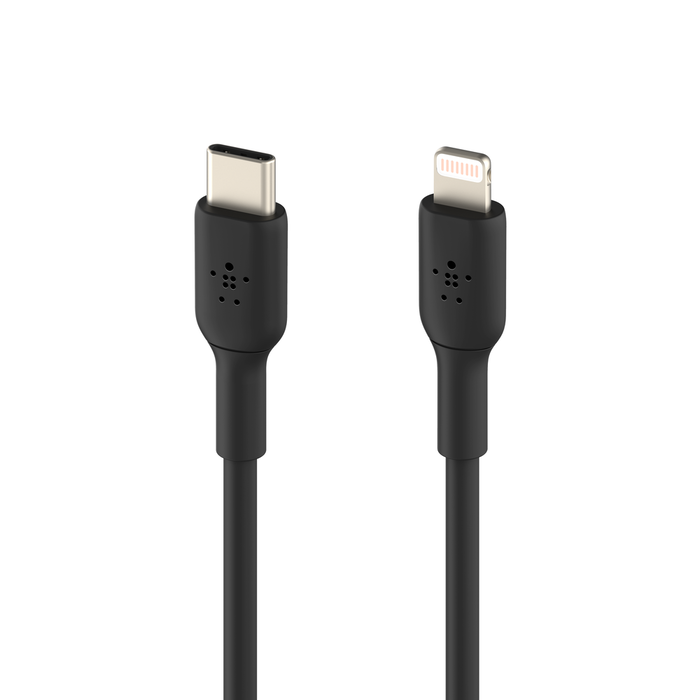 BELKIN BOOST CHARGE USB-C TO LIGHTNING CABLE 1M BLACK CAA003BT1MBK