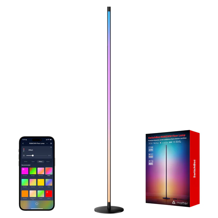 SWITCHBOT RGBICWW FLOOR LAMP W1702101 thumbnail 2