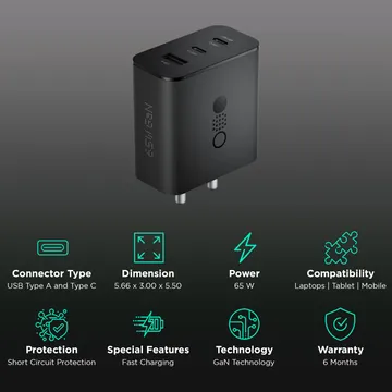 NOTHING CMF 65W POWER CHARGER DARK GREY thumbnail 8