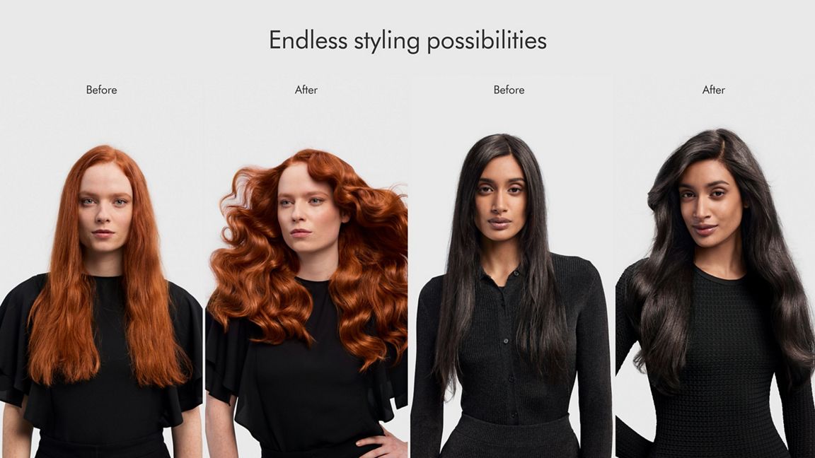DYSON AIRWRAP I.D MULTI STYLER AND DRYER STRAIGHT+WAVY AMBER SILK HS08 thumbnail 8