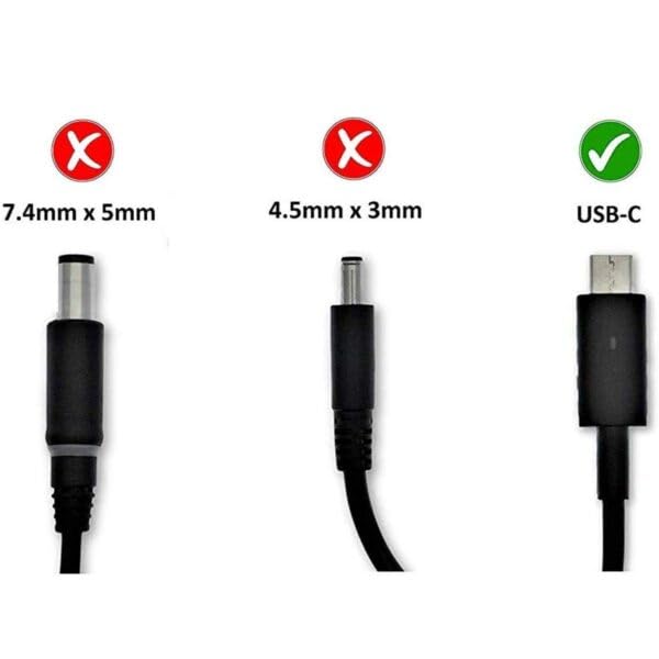 DELL LAPTOP 65W USB C POWER ADAPTER thumbnail 5