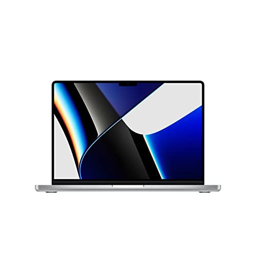 APPLE MACBOOK PRO 14INCH M1 PRO CHIP WITH 8 CORE CPU AND 14 CORE GPU 512GB SSD SILVER MKGR3 ARABIC