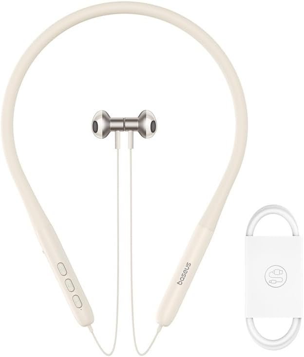 BASEUS BOWIE P1 NECKBAND WIRELESS EAPHONE WHITE