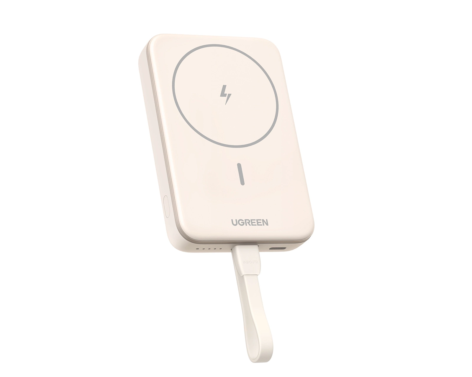 UGREEN NEXODE 10000MAH MAGNETIC WIRELESS POWER BANK WHITE 35341B
