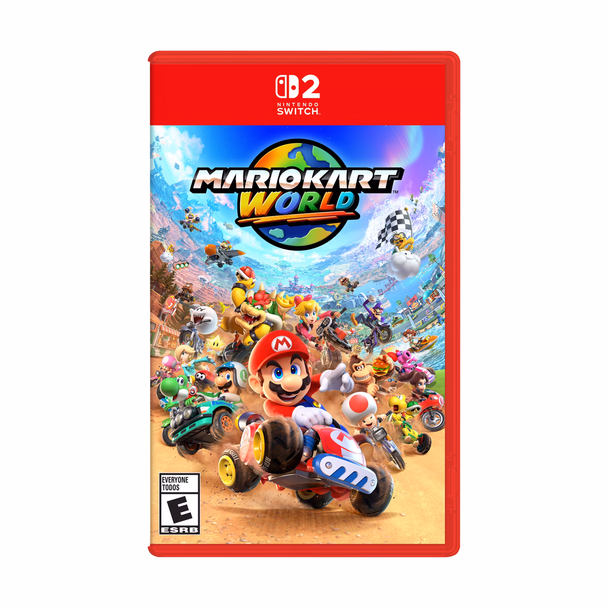 NINTENDO SWITCH MARIO KART WORLD GAMING CD
