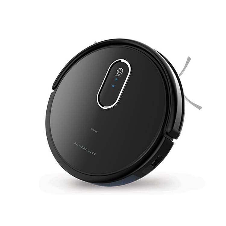 POWEROLOGY SMART ROBOTIC VACCUM CLEANER 2800mAH 20W BLACK PSRBVCBK