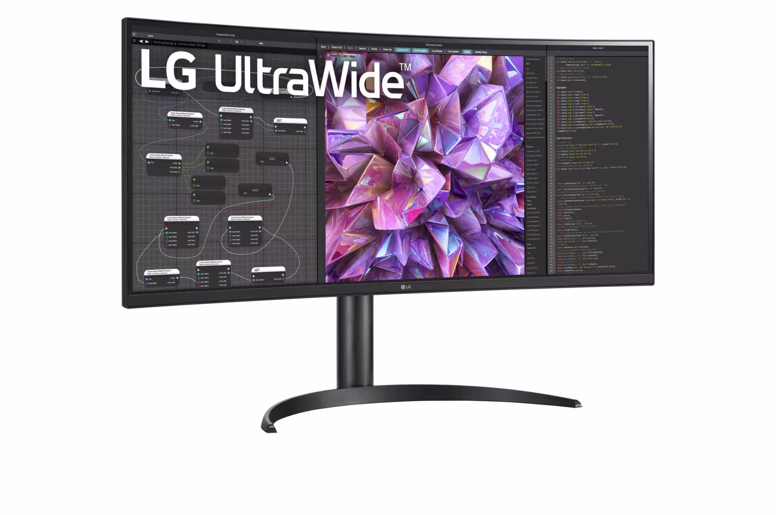 LG 34 INCH CURVED ULTRAWIDE MONITOR 34WQ75C-B thumbnail 4