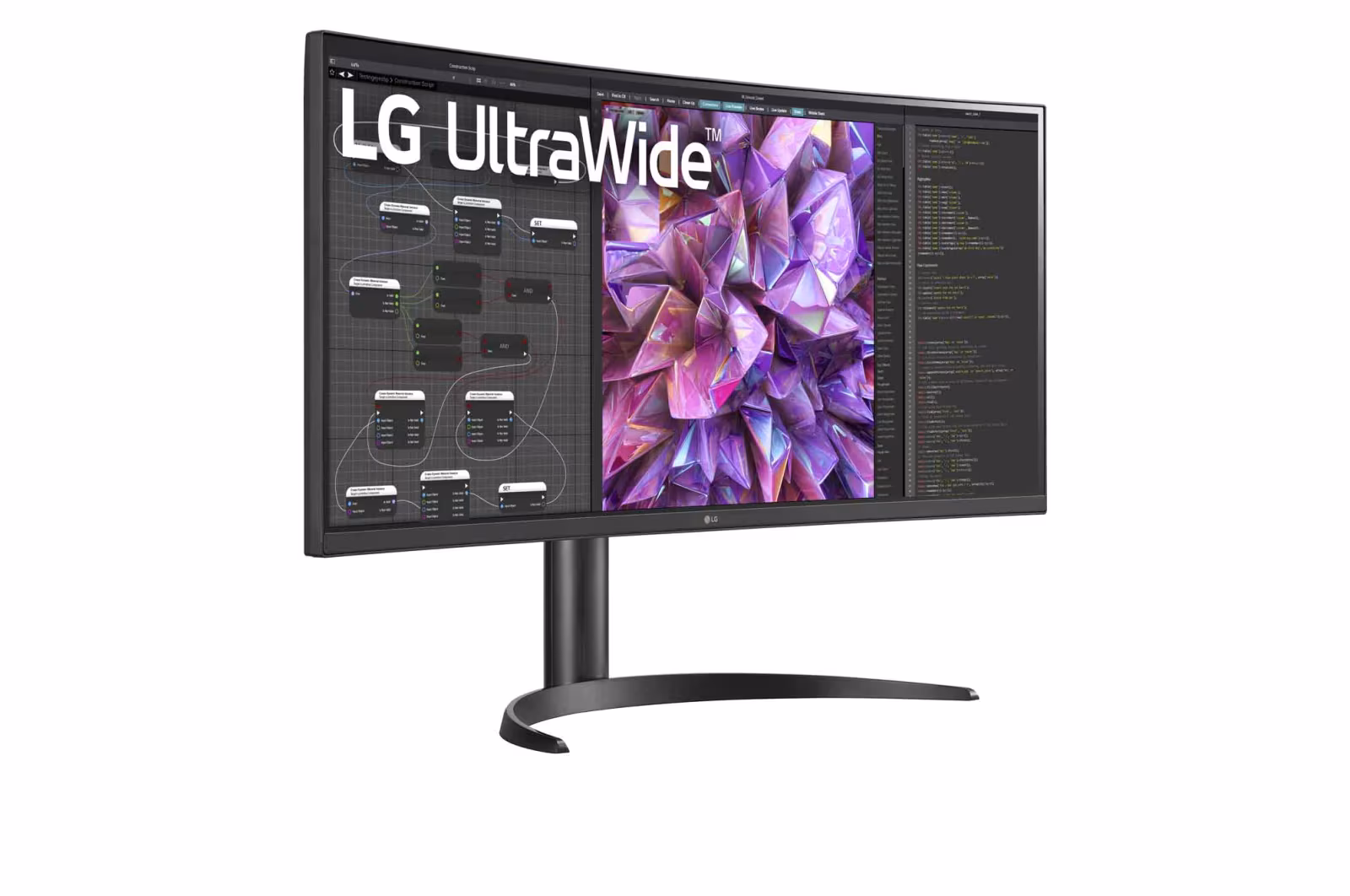 LG 34 INCH CURVED ULTRAWIDE MONITOR 34WQ75C-B thumbnail 5