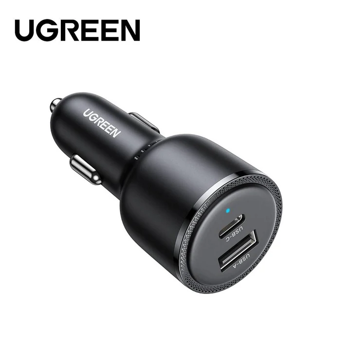 UGREEN 2 PORT FAST CAR CHARGER 63W 35023 thumbnail 2