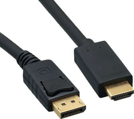DISPLAY PORT TO HDMI CABLE 1.8M