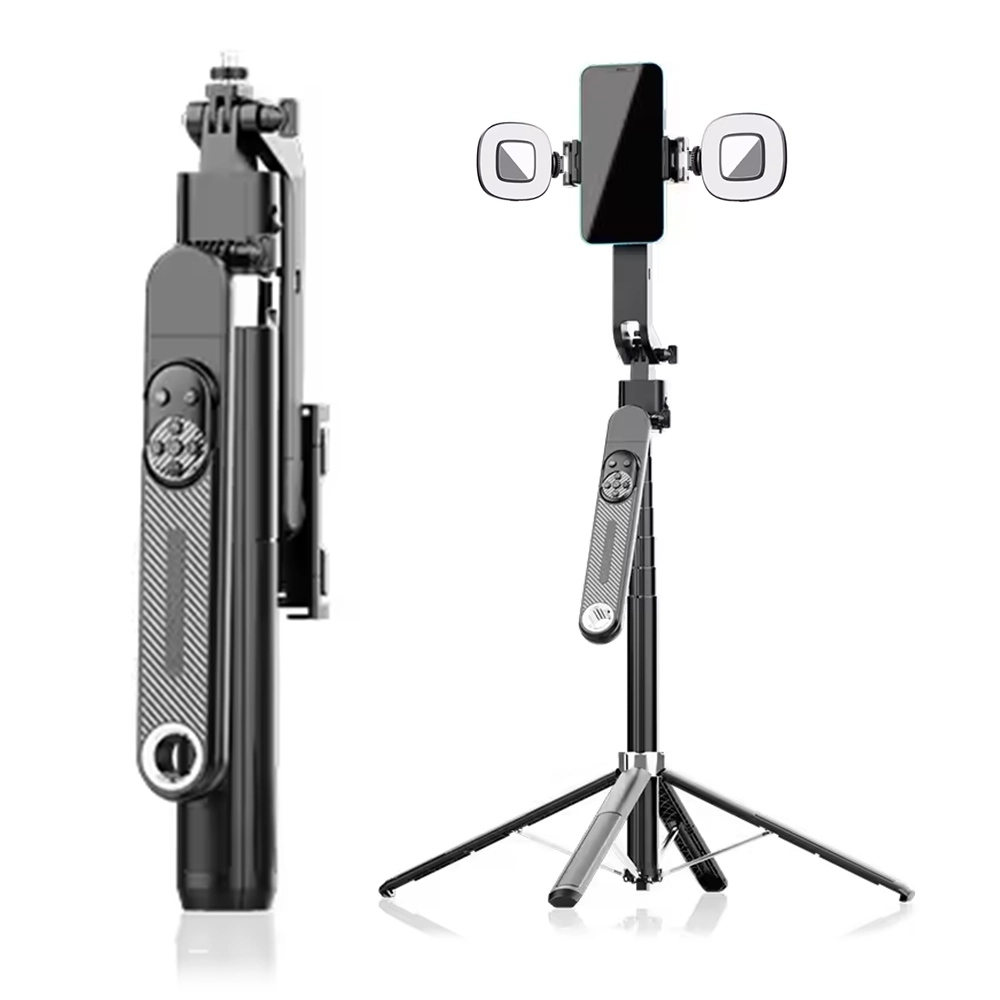 TRACKING GIMBAL SELFIE STICK DUAL LAMP Q515TK-H