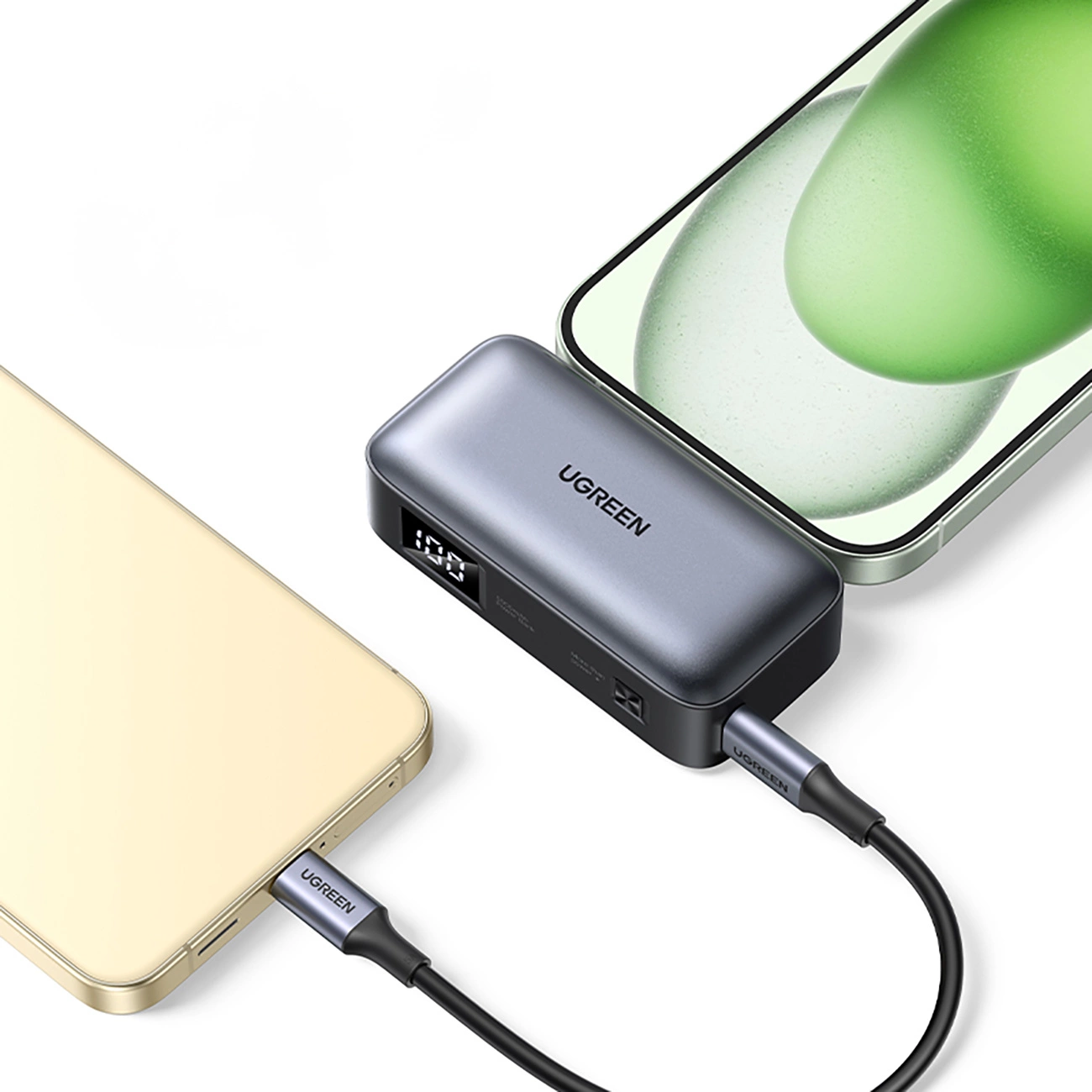 UGREEN NEXODE 5000MAH POWERBANK WITH BUILT IN USB C CONNECTOR PB503 35338 thumbnail 7
