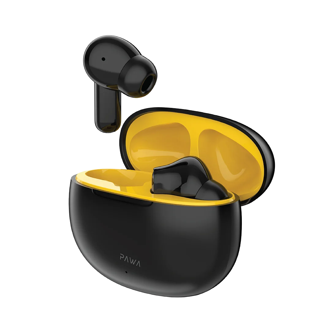 PAWA PELLUCID ANC TRUE WIRELESS ENC EARBUDS BLACK PW-TWSPNC59-BKYL thumbnail 2