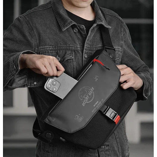 WIWU SPACE EXPLORATION MESSAGE BAG X BLACK thumbnail 2