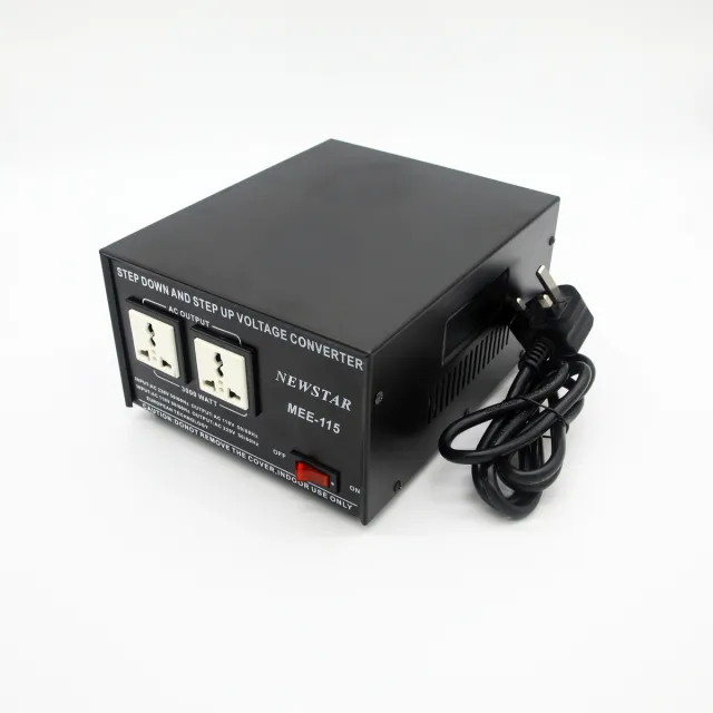 NEWSTAR STEP DOWN AND STEP UP VOLTAGE CONVERTER 3000 WATTS MEE 38-115