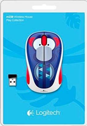 LOGITECH M238 WIRELESS MOUSE LIGHT BLUE 910-004477 thumbnail 3