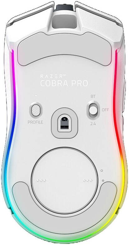 Razer Cobra Pro Wireless Gaming Mouse (White Edition, RZ01-04660200-R3G1) - High-Performance Precision and Customization thumbnail 2