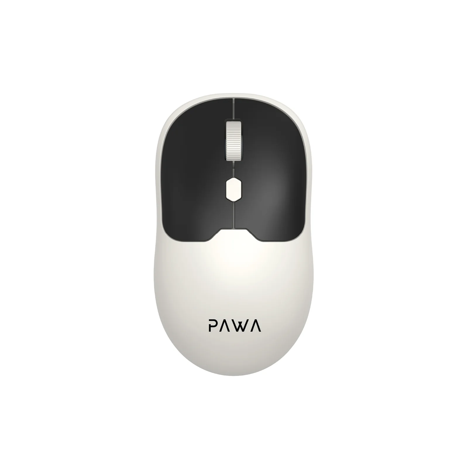 PAWA DUAL MODE WIRELESS MOUSE WITH 1600 DPI WHITE BLACK PW-CABTMK16-GYBK