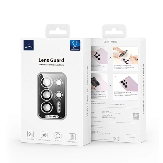 WIWU SAMSUNG S24 PLUS LENS GUARD TRANSPARENT LG-008S thumbnail 4