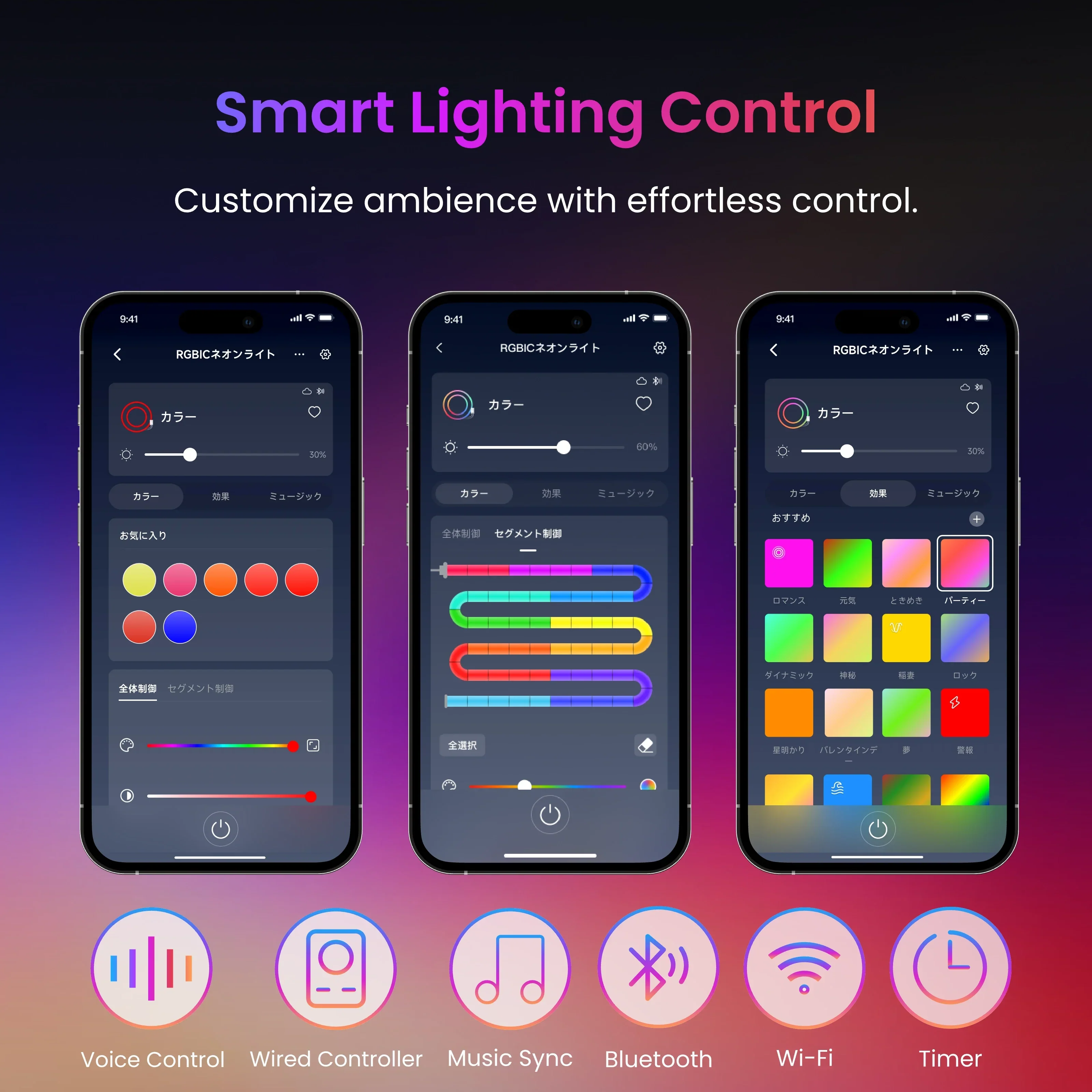 SWITCHBOT RGBIC NEON ROPE LIGHT 5M W1702107 thumbnail 6