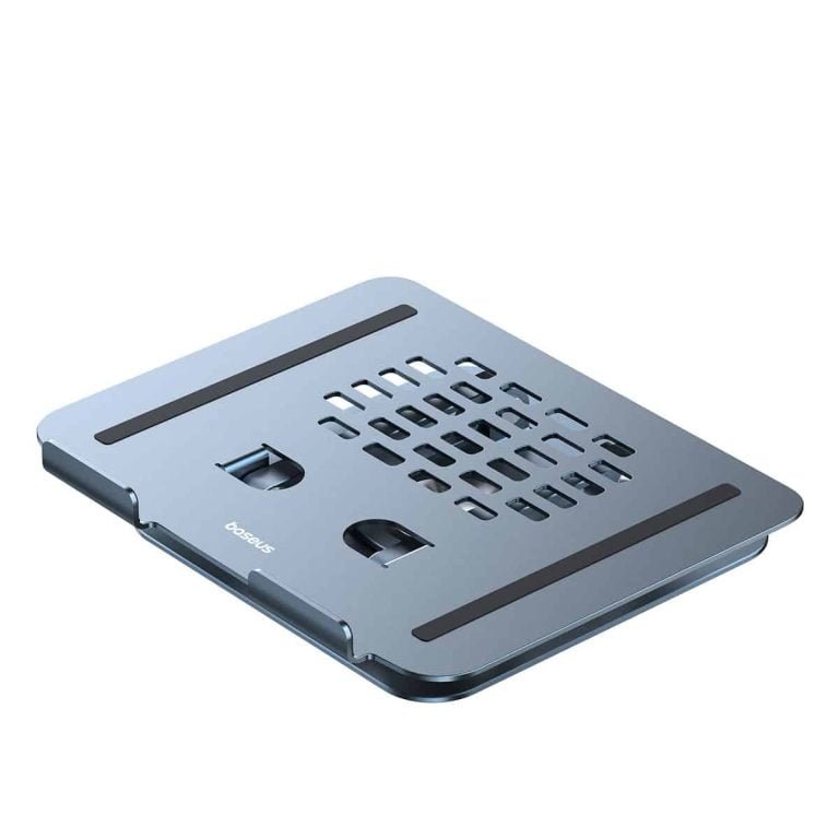 BASEUS ULTRASTABLE PRO SERIES ROTATABLE AND FOLDABLE LAPTOP STAND SPACE GRAY thumbnail 7