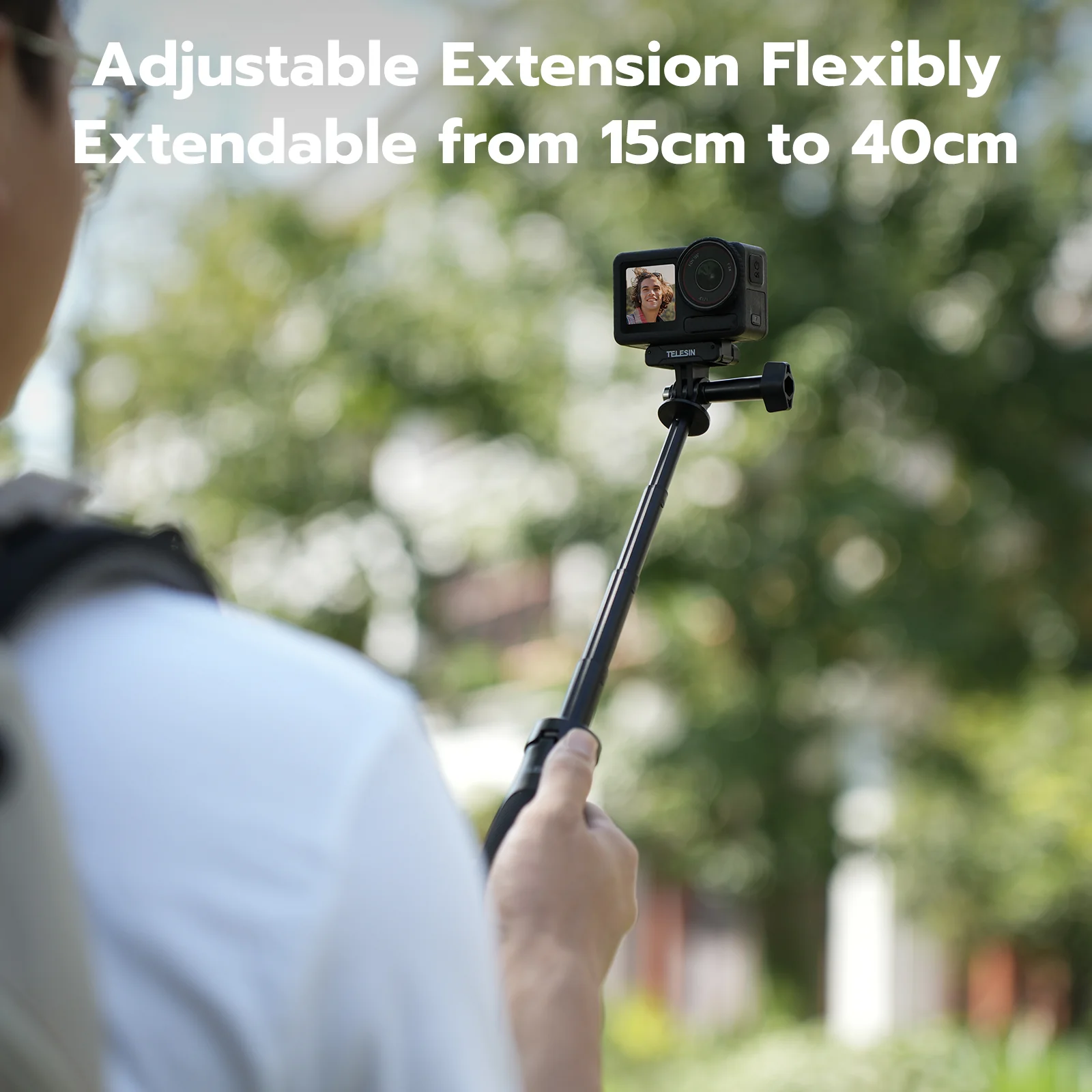 TELESIN SELFIE STICK MINI TRIPOD 2.0 S1-MNP-01 thumbnail 6